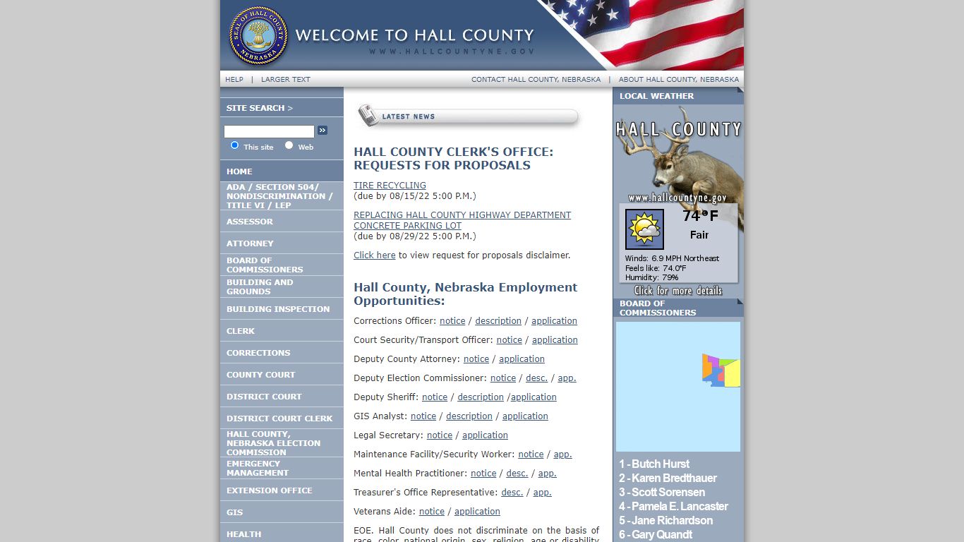 Hall County Nebraska Court Records